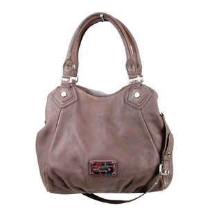 Marc by Marc Jacobs BROWN GENUINE LEATHER HOBO SHOULDER BAG PURSE HANDBAG